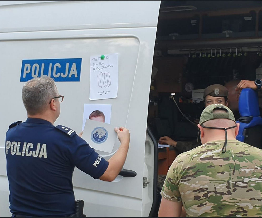 Poszukiwania Dawidka wspierają żołnierze