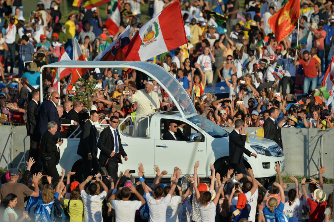 Papież Franciszek w Krakowie - lipiec 2016 r.