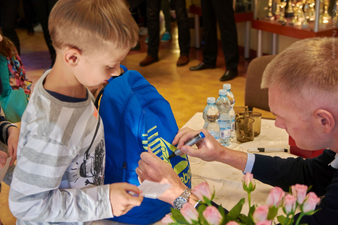 Paweł Zagumny w Lublinie. Uczniowie SP 27 trenowali z mistrzem świata