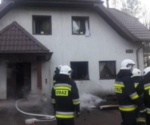 Uratowali koty z pożaru