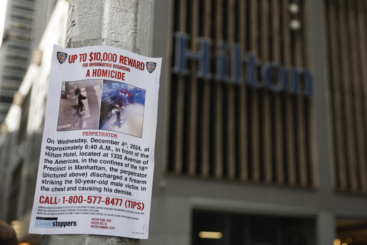 uż $60 tys. nagrody za strzelca z Manhattanu
