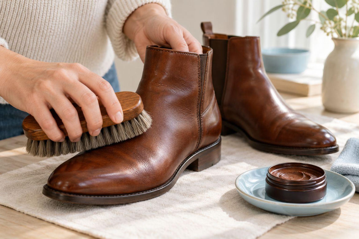Jak dbać o skórzane buty? 8 zasad czyszczenia, suszenia i pielęgnacji