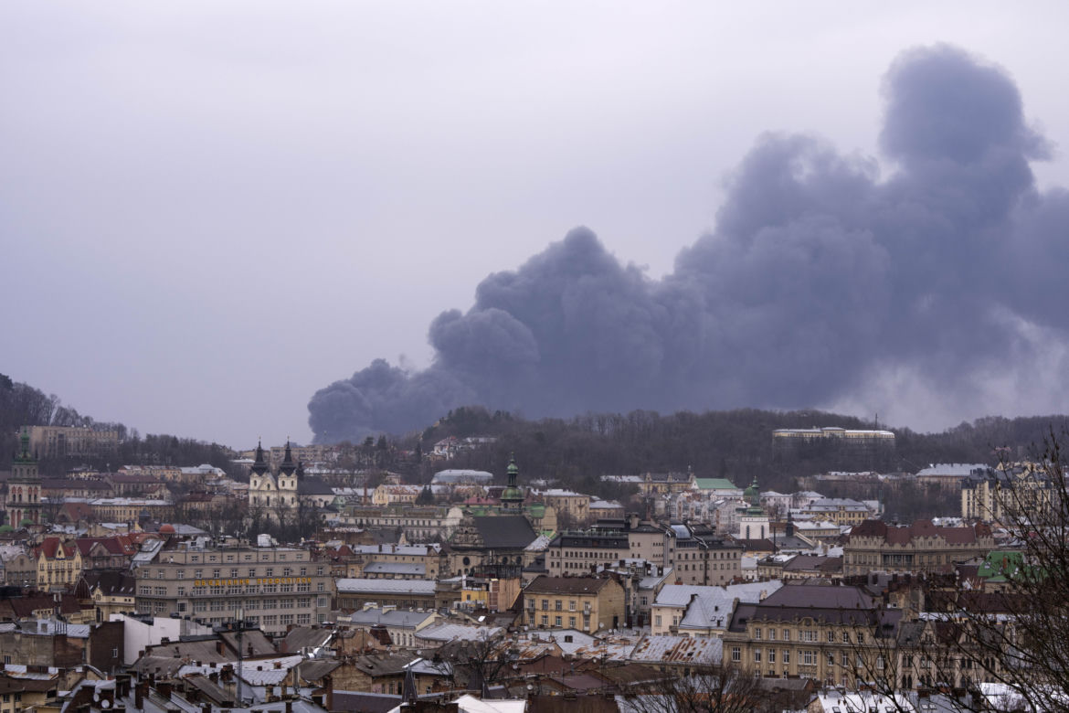 Ukraina.Eksplozje w Lwowie