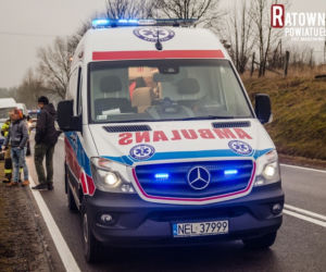 Wypadek na DK 16. W miejscowości Buniaki zderzyły się dwa samochody osobowe