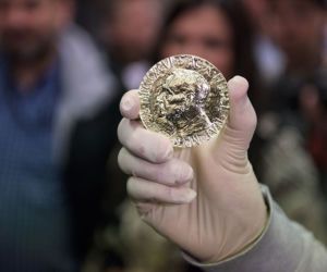 Medal noblowski z wyjątkowego kruszcu