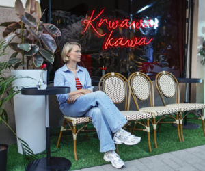 Właśnie, że tak!: Danuta Stenka, Agnieszka Żulewska, Artur Żmijewski na planie filmu