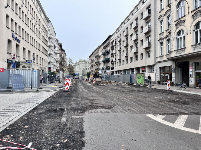 Przebudowa ul. Ratajczaka Poznan Listopad 2025