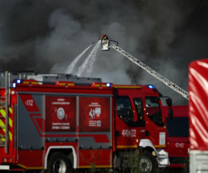 Pożar składowiska w Chorzowie opanowany