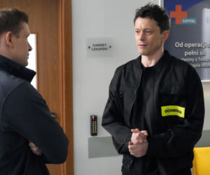 Barwy szczęścia, odcinek 3344. Hubert (Marek Molak), Daniel (Marcin Bikowski)