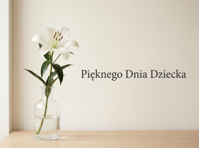 Kartka z życzeniami na Dzień Dziecka