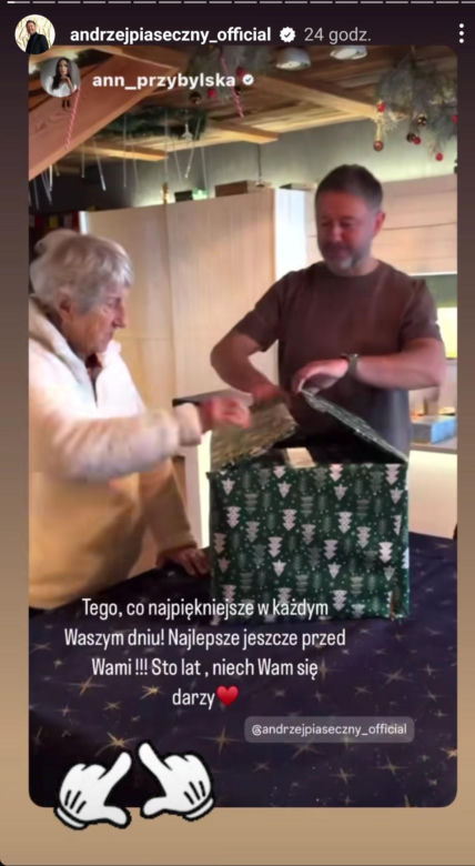 Tak wygląda 87-letnia mama Andrzeja Piasecznego