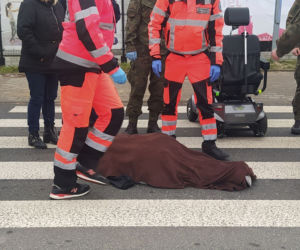  Siedleccy żołnierze uratowali panią Marię