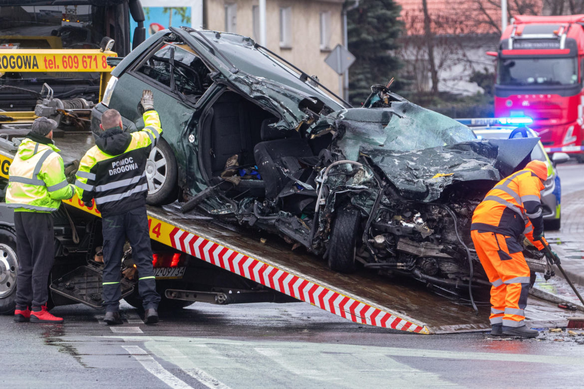 Wypadek na DK8