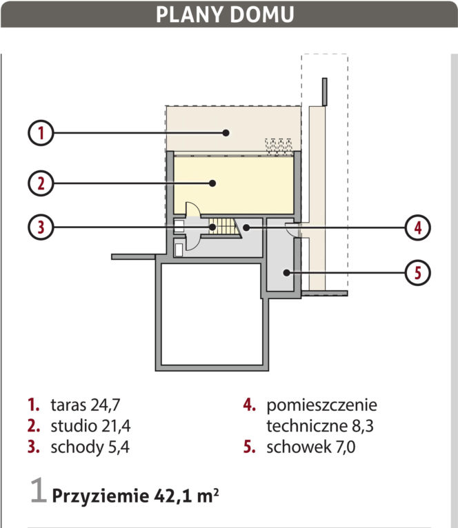 Plan przyziemia