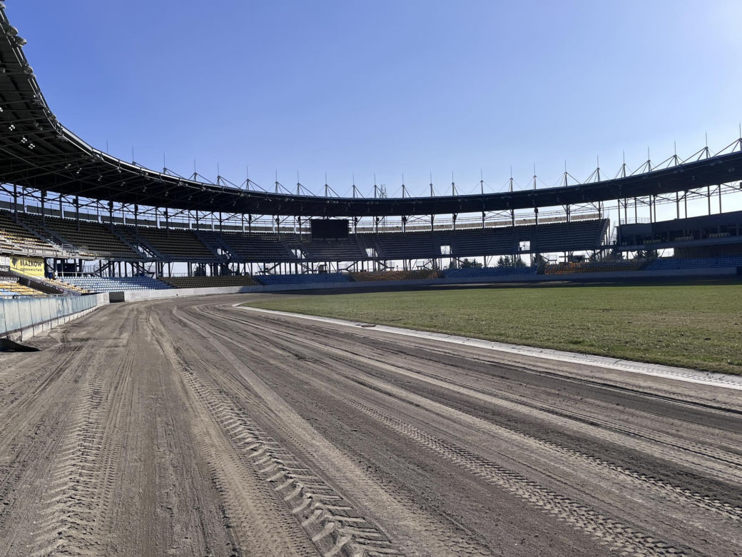 Tak wygląda stadion Stali Gorzów po zimowej przerwie. Kiedy 1. trening?