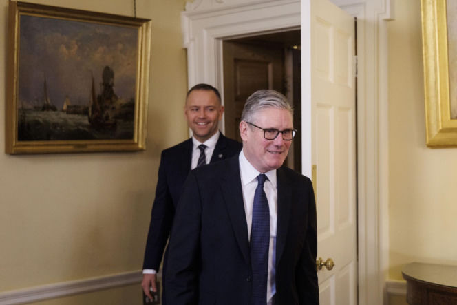 Karol Nawrocki, Keir Starmer