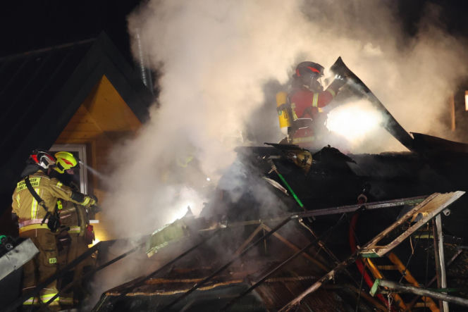 Pożar lokalu na Krupówkach