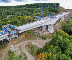 Budowa drogi S19 i najwyższej estakady w Polsce