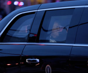 Strzały na kolacji z udziałem Donalda Trumpa