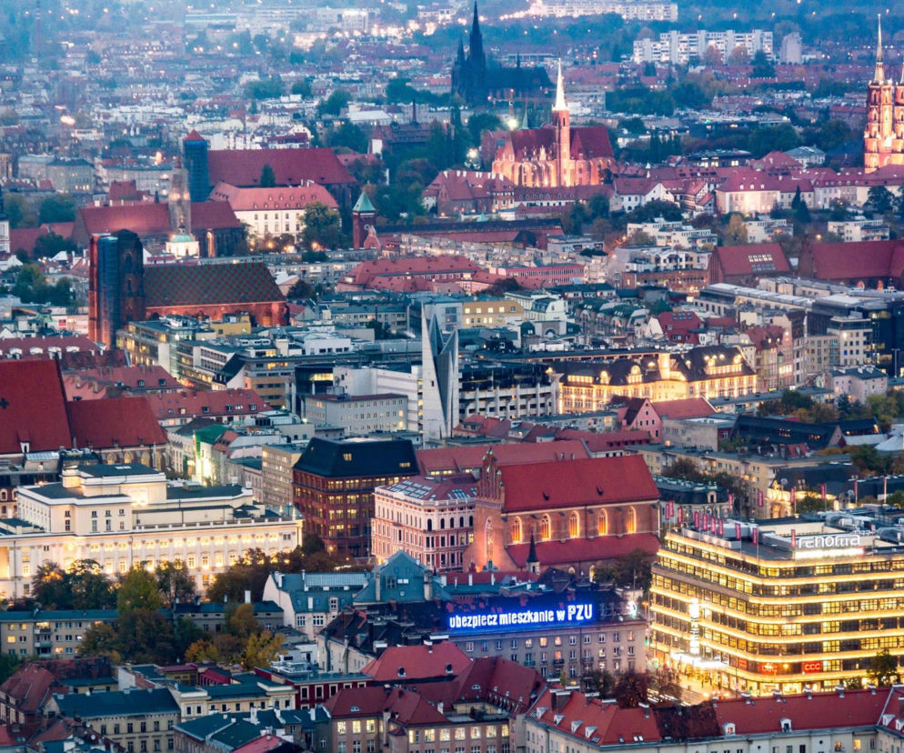 Wrocław z góry