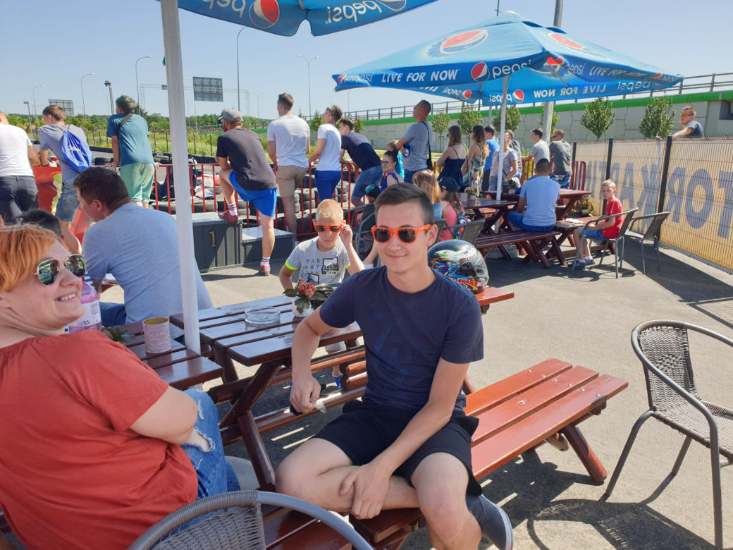 Eska Summer City na torze kartingowym Sadkarting