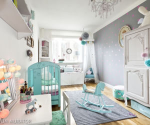 pokój dla dziewczynki shabby chic zdjęcia