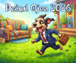 Śmieszna kartka elektroniczna na Dzień Ojca