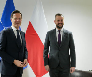 Szef NATO na mazurskim poligonie. Mark Rutte ostrzegł Putina: „Jesteśmy zjednoczeni i gotowi