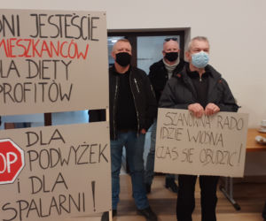 Mieszkańcy znowu na sesji. Tym razem przeciw budowie spalarni i cenie za wywóz śmieci 