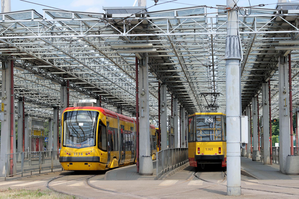 Gorąc w warszawskich tramwajach