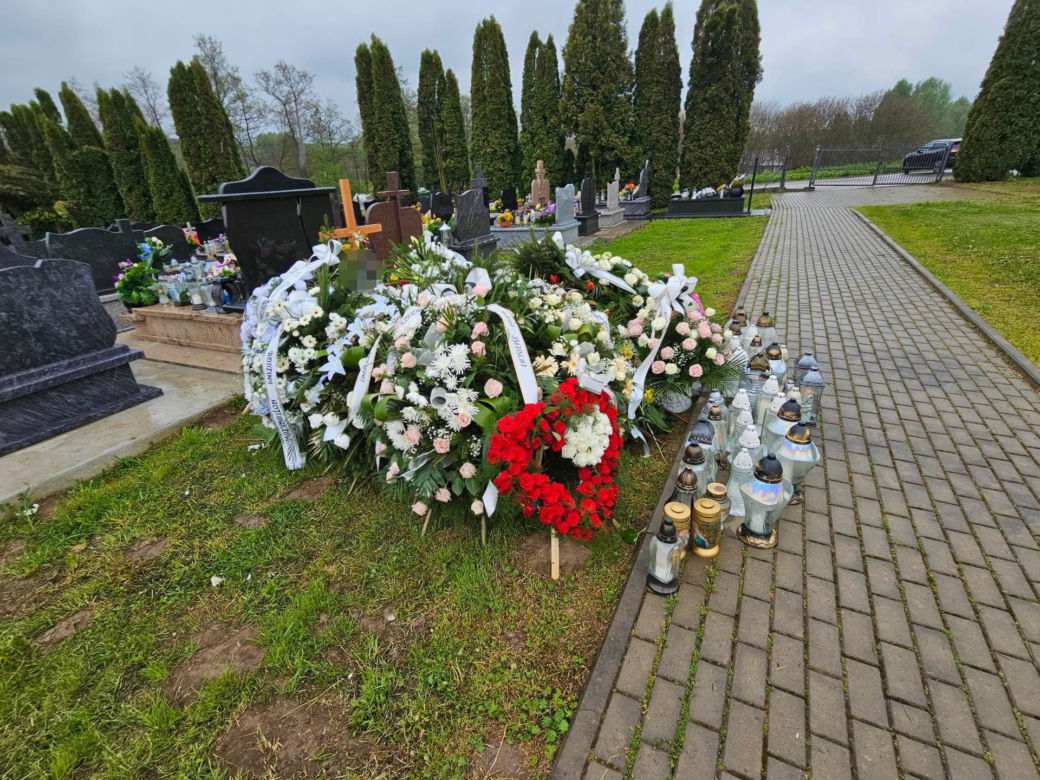 Mama z Danielem spoczęli w jednym grobie