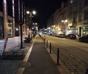 Wieczorami ulice są opustoszałe!