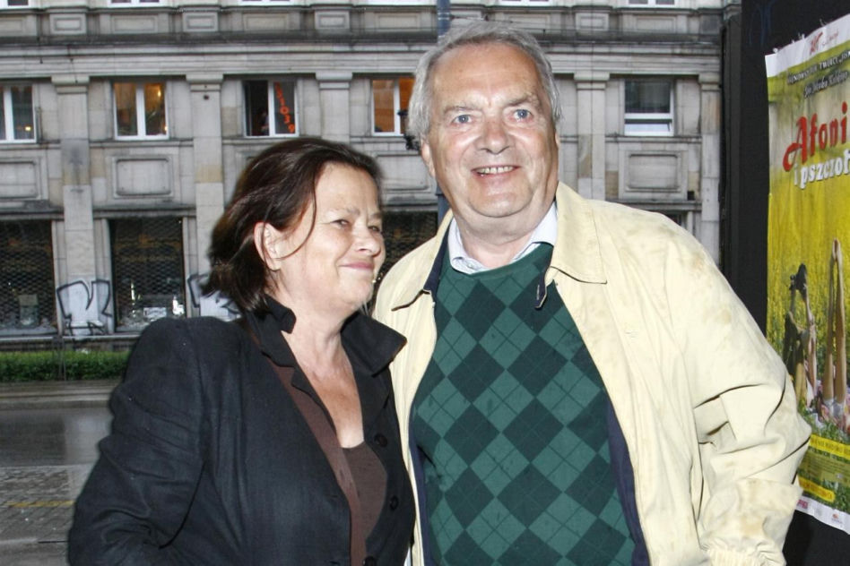 Zdzisław Wardejn z żoną Małgorzatą Pritulak