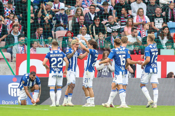 Górnik Zabrze - Lech Poznań: Zdjęcia kibiców i zawodników z meczu 8. kolejki PKO BP Ekstraklasy
