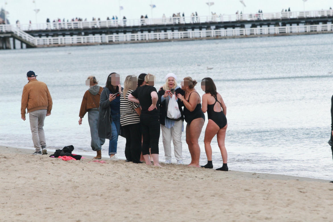Morsy dorwały Joannę Kurowską na plaży