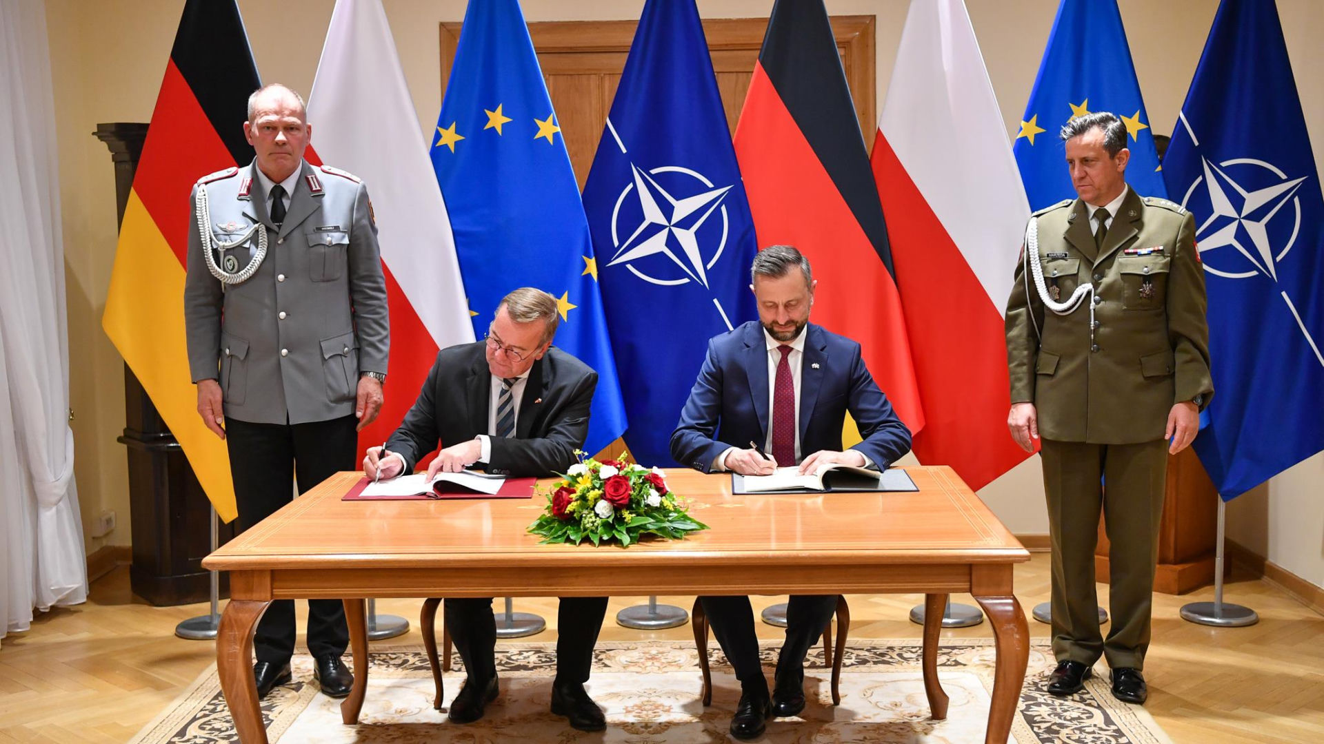 Od Bałtyku po kosmos. Polska i Niemcy podpisały nową umowę o współpracy obronnej