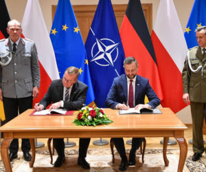 Od Bałtyku po kosmos. Polska i Niemcy podpisały nową umowę o współpracy obronnej