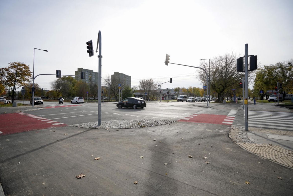 Ulice Rudnickiego, Perzyńskiego i Podczaszyńskiego na Bielanach po przebudowie