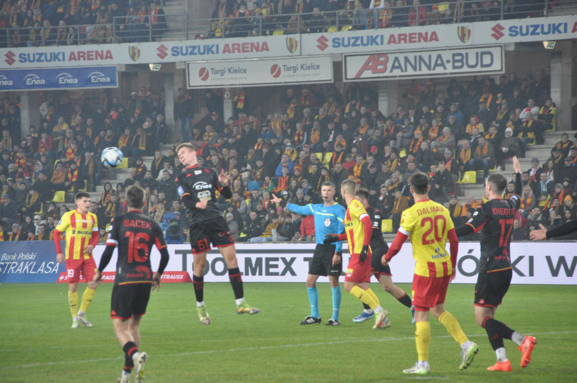 Korona KIelce - Jagiellonia Białystok. Zdjęcia z meczu