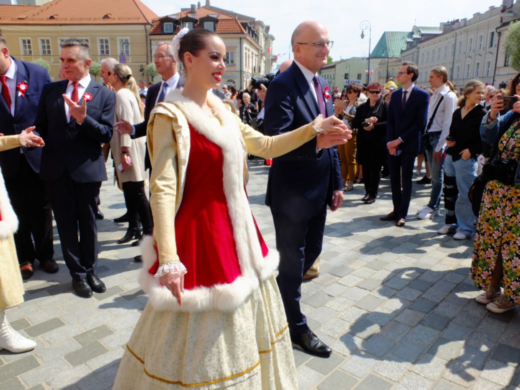 Lublin tańczył poloneza na Święto Konstytucji 3 Maja