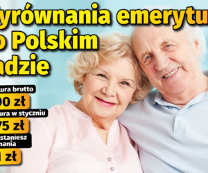 Wyrównania emerytur po Polskim Ładzie