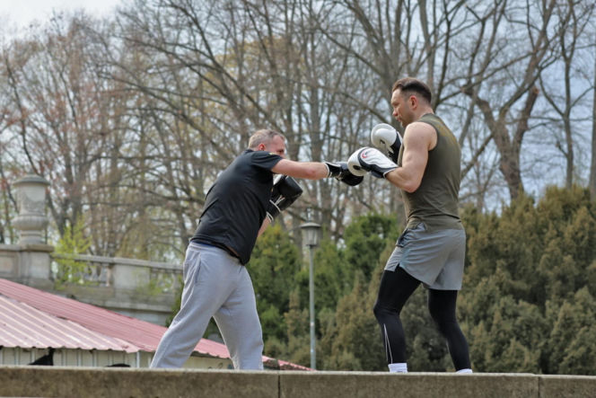 Łukasz Mejza uczył boksu pod chmurką Przemysława Czarneckiego