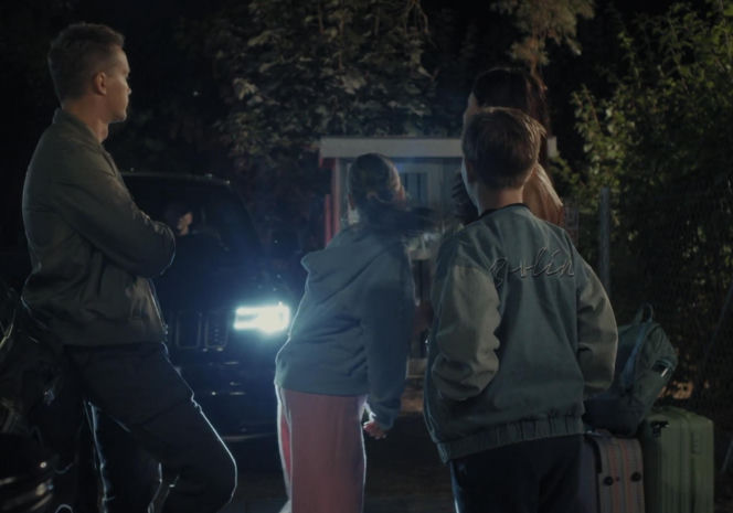 M jak miłość odc. 1913. Iza (Adriana Kalska), Szymek (Staś Szczypiński), Maja (Laura Jankowska), Jakub Karski (Krzysztof Kwiatkowski)