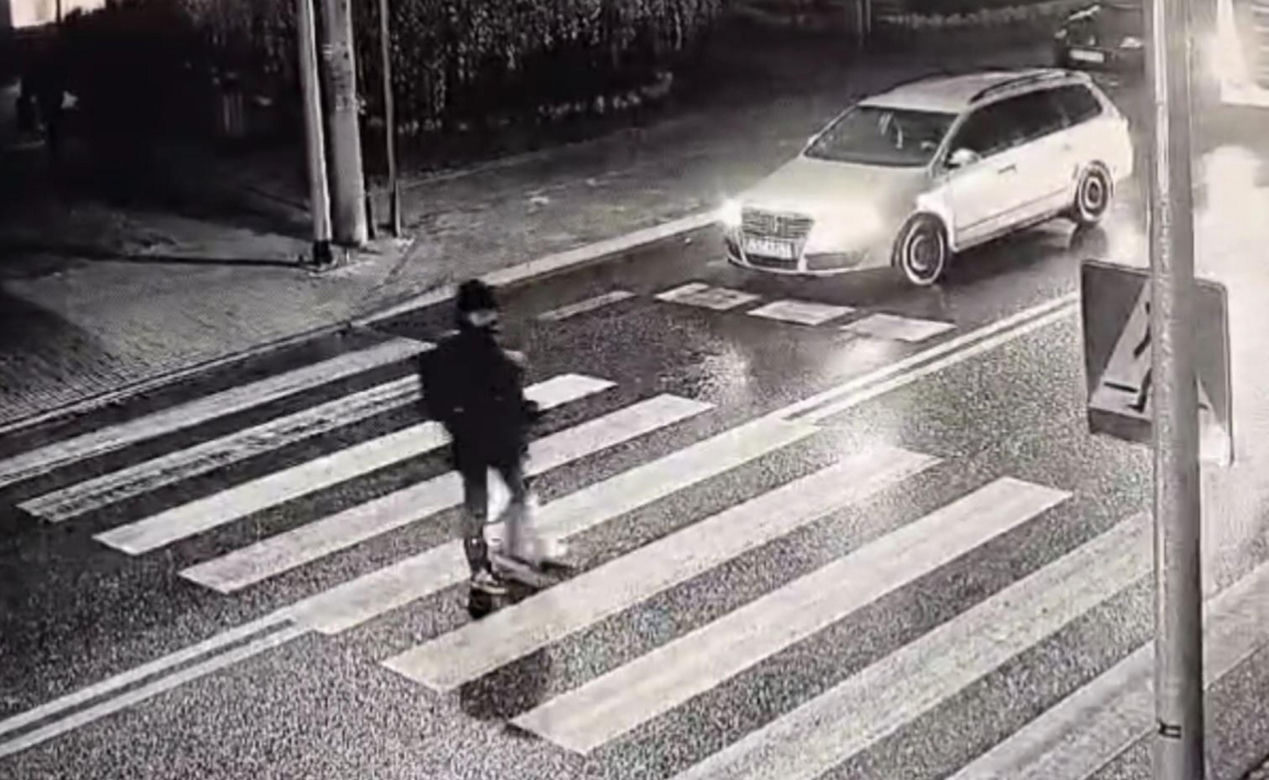 Prawie potrącił matkę z dzieckiem. 54-latek ukarany