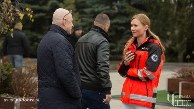 Na dobre i na złe odc. 588. Stefan Tretter (Piotr Garlicki), Wiktoria Consalida (Katarzyna Dąbrowska)