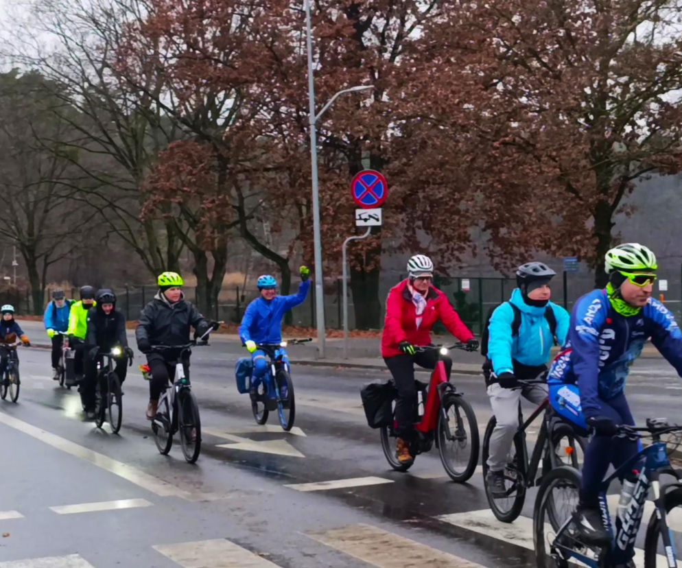 Noworoczny rajd rowerowy