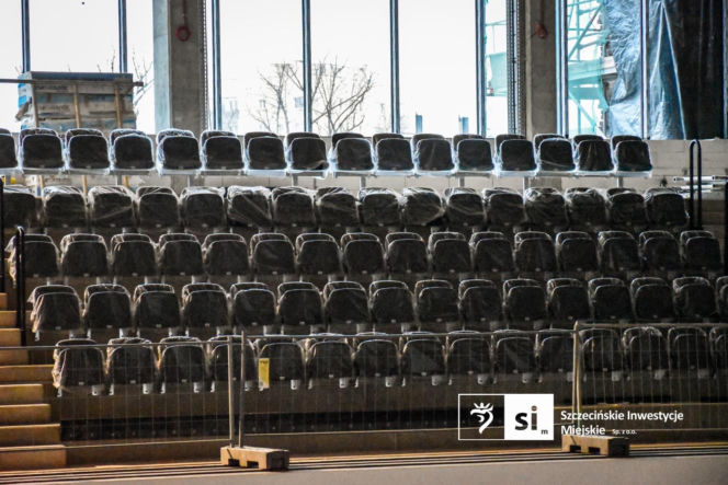 Budowa Szczecińskiego Domu Sportu - grudzień 2025
