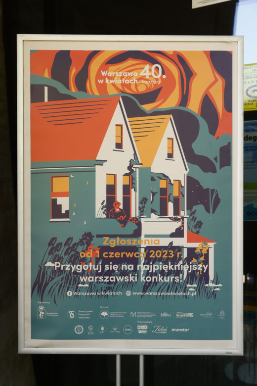 Warszawa w kwiatach. Startuje jubileuszowa edycja konkursu 