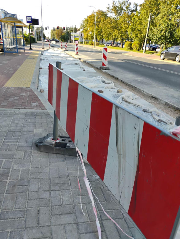 utrudnienia i roboty drogowe w Siedlcach