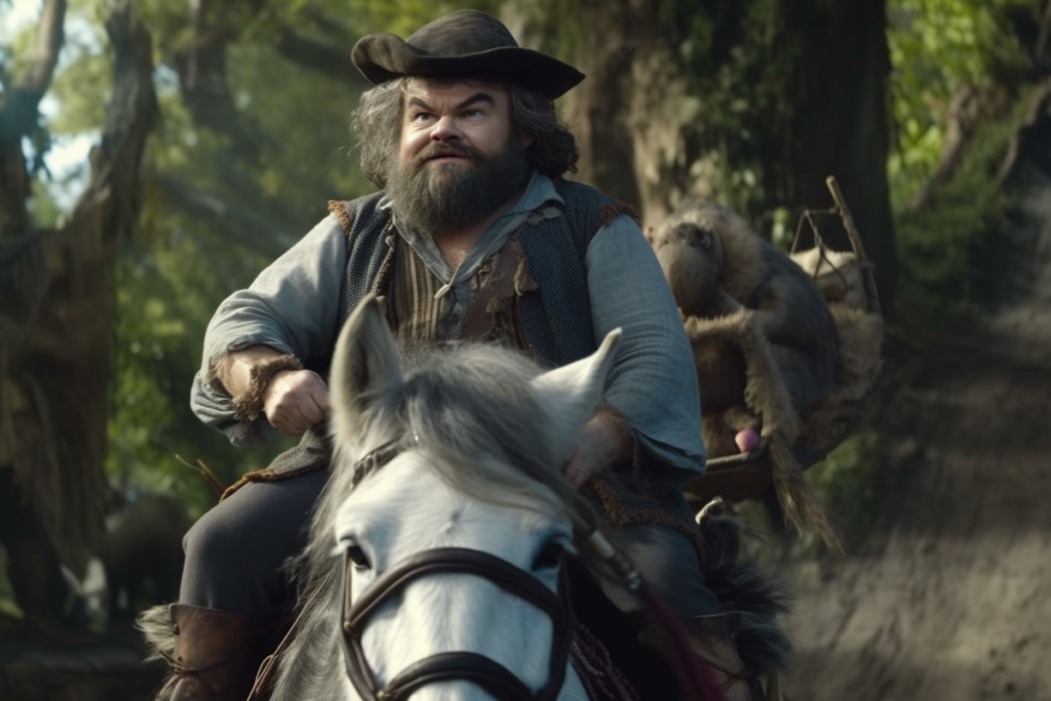 Władca Pierścieni: Jack Black jako Tom Bobadil. Są zdjęcia 'z planu'!